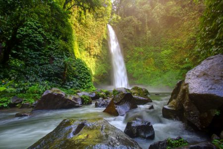 Bali Nungnung Waterfalls – Sangeh Monkey Forest – Taman Ayun Temple