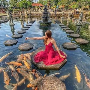 Ubud Iconic Day Tour – Balinese Purification at Tirta Empul –Tegalalang Jungle Swing